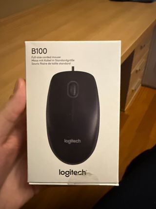 Ratón Logitech B100 Negro