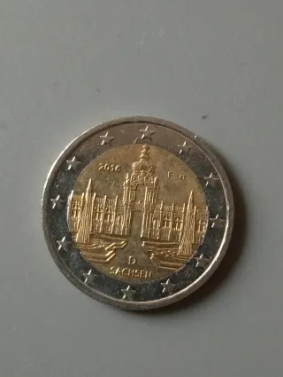 Moneda 2€ Alemania Sachsen 2016