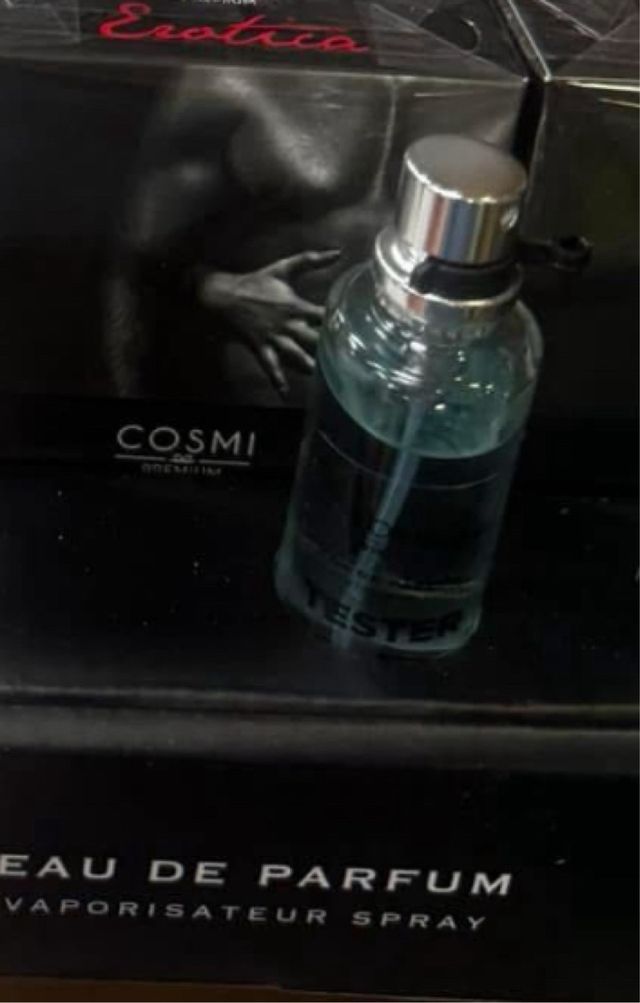 Perfume Cosmi Erotica 100ml 4 botes 2 mujer y 2 ho