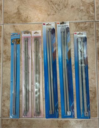 Agujas de tejer lana