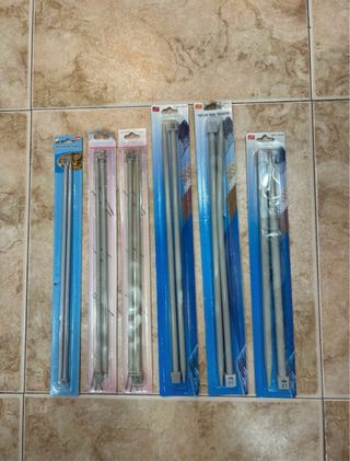 Agujas de tejer lana