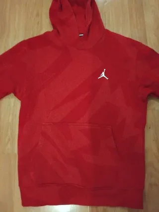 Sudadera Jordan Roja con Logo