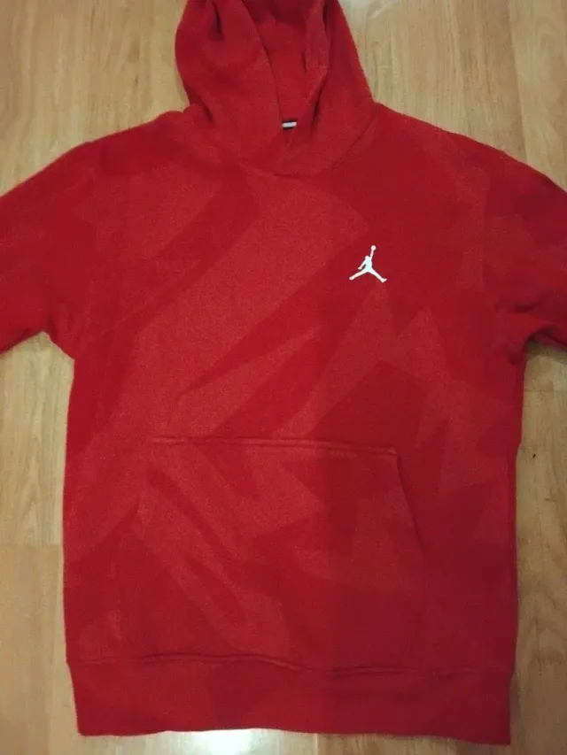 Sudadera Jordan Roja con Logo