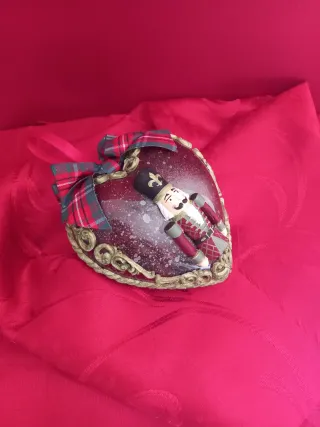 Decorazione Natalizia Cuore con Soldatino