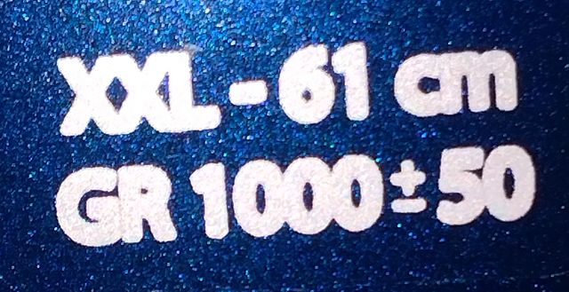 Casco Moto Azul Metálico Retro