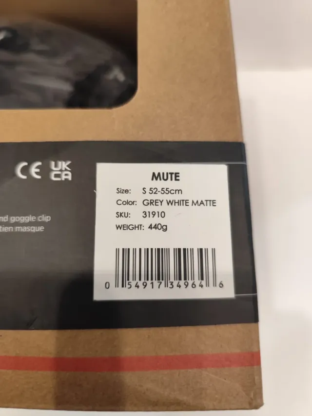 Casco Bollè Mute S 52/55 Grigio