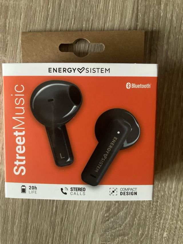 Auriculares Energy Sistem Bluetooth Negros