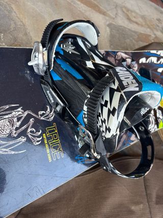 Tabla Snow Burton con Funda y fijaciones raiden