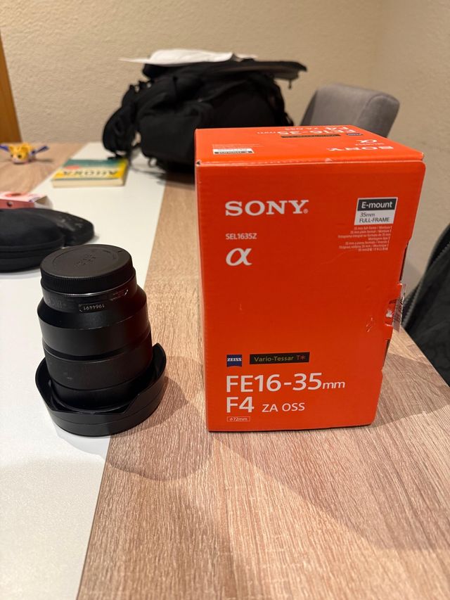 Objetivo Sony Zeiss FE 16-35mm F4