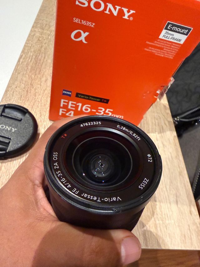 Objetivo Sony Zeiss FE 16-35mm F4