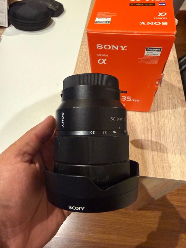 Objetivo Sony Zeiss FE 16-35mm F4