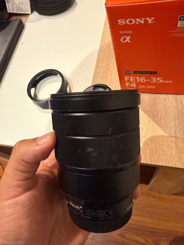 Objetivo Sony Zeiss FE 16-35mm F4