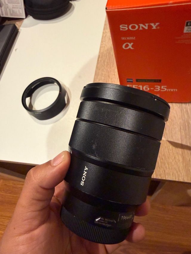 Objetivo Sony Zeiss FE 16-35mm F4