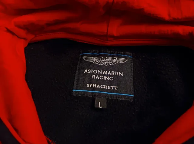 Sudadera Hackett x Aston Martin Racing Negra