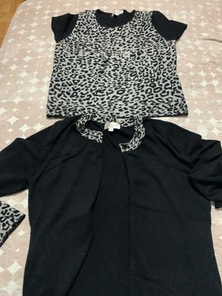 Chaqueta JAYRO PERIZ punto estampado leopardo