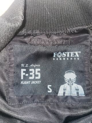 Cazadora Bomber Aviador España Negra