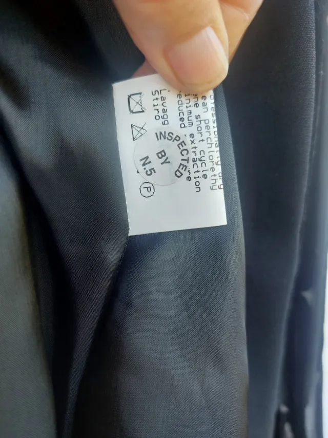 Tailleur elegante Mattiolo tg46-48 nero Shockingai