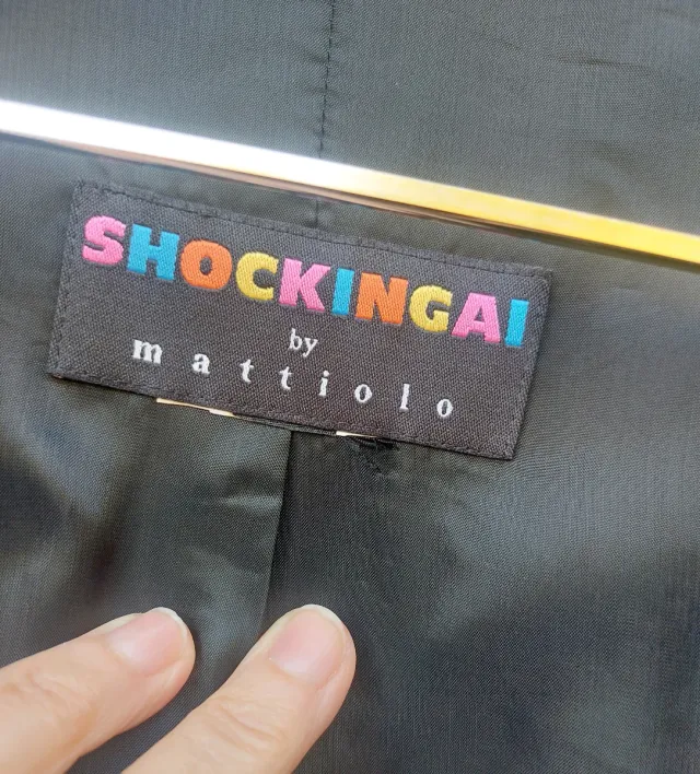 Tailleur elegante Mattiolo tg46-48 nero Shockingai