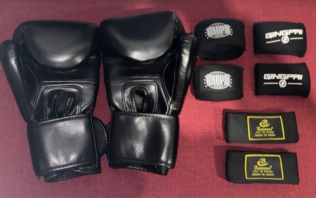 Guantes Boxeo 8 oz Negro
