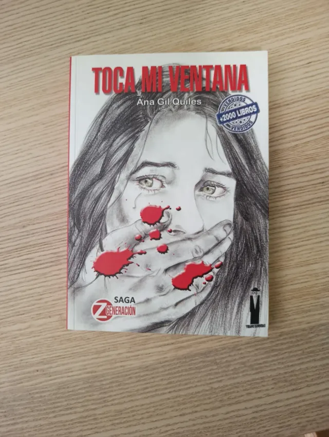 Toca mi ventana firmado por la autora