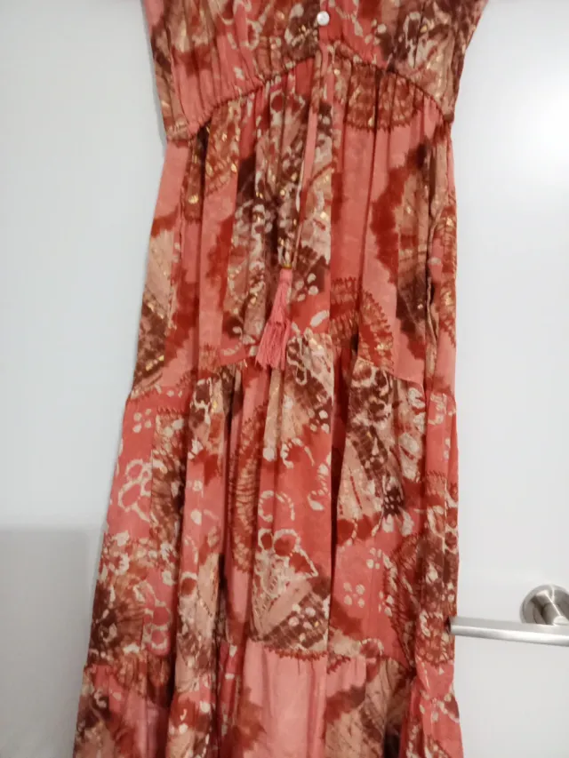 Vestido largo estilo bohemio