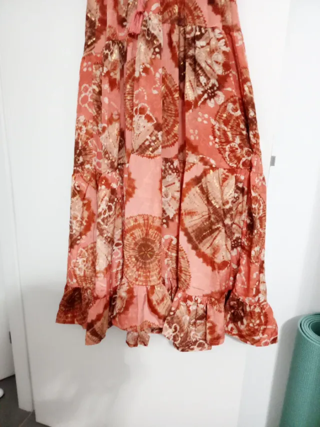 Vestido largo estilo bohemio