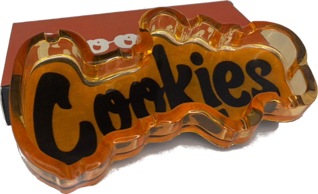 Cenicero Cookies Naranja Acrílico Original