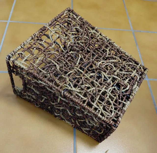 Cesta Papelera Ratán Mimbre