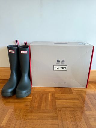 Botas de agua Hunter verdes