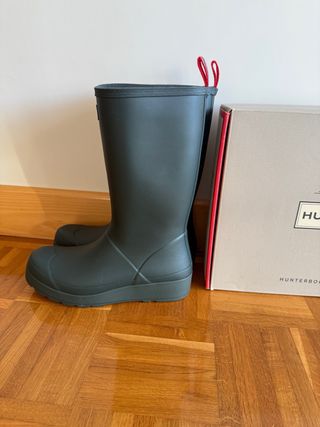Botas de agua Hunter verdes