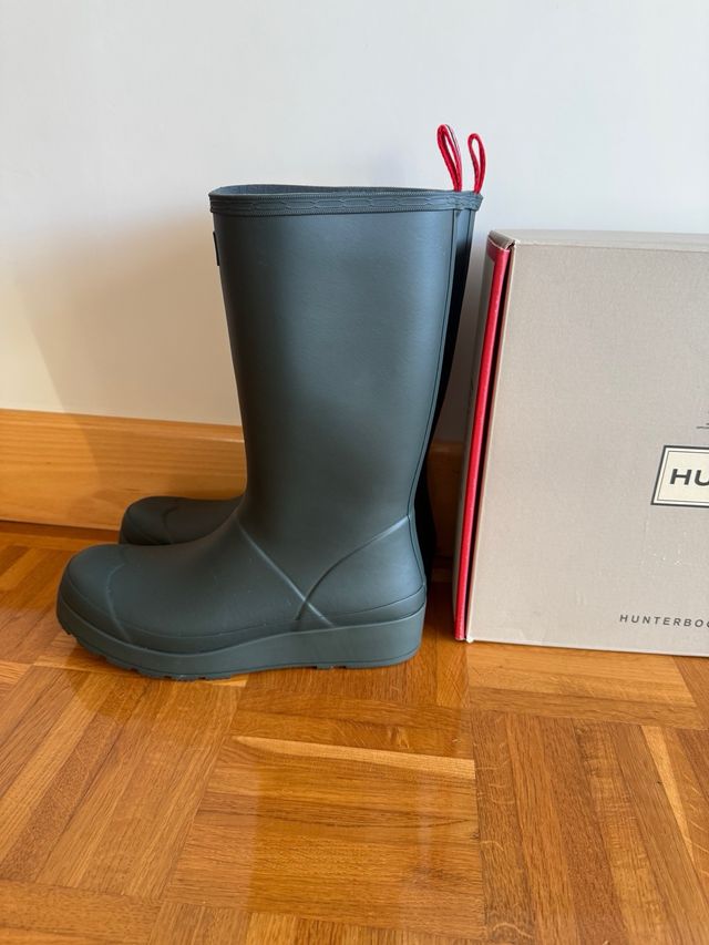 Botas de agua Hunter verdes