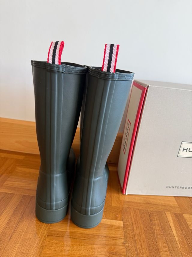 Botas de agua Hunter verdes