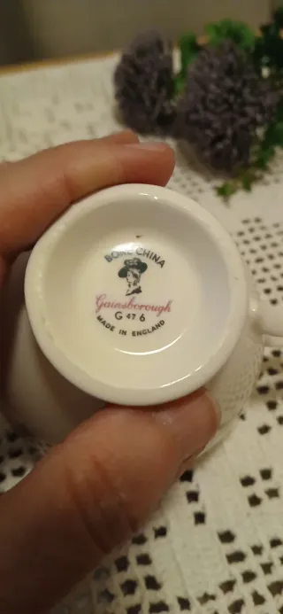 Tazza da tè Gainsborough Bone China vintage