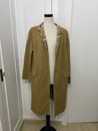 Abrigo reversible auténtico vintage