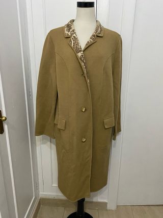 Abrigo reversible auténtico vintage