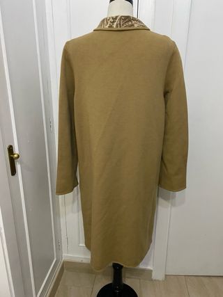 Abrigo reversible auténtico vintage