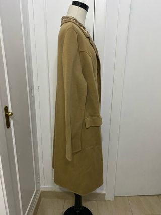 Abrigo reversible auténtico vintage