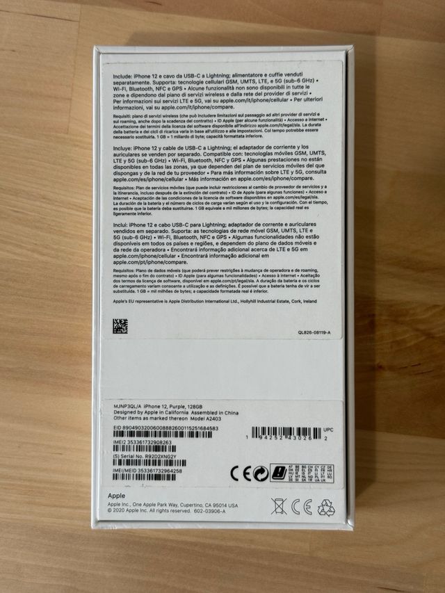 iPhone 12 128GB Morado