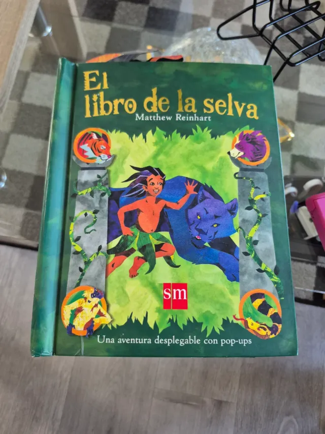 Libro de la selva en 3d