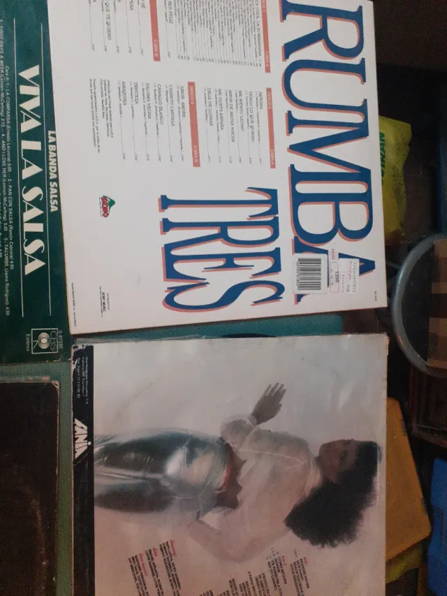 Lote 7 Vinilos LP Música Latina Salsa