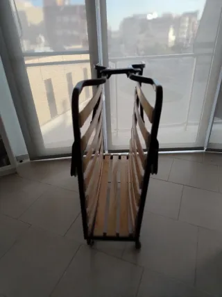 Cama Plegable Metálica con Somier