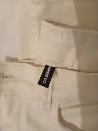 Lote 3 pantalones pitillo mujer Calzedonia