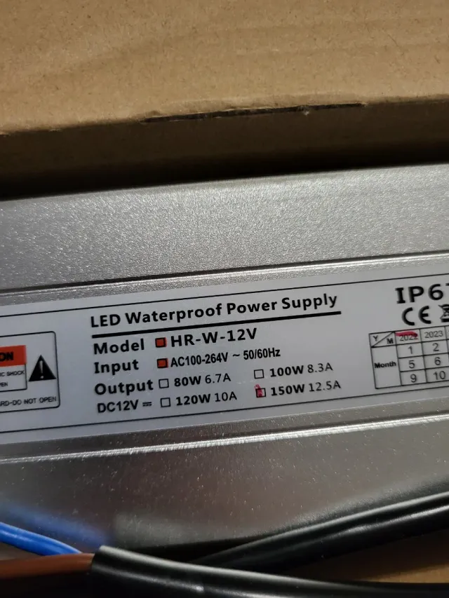 Trasformatore LED Impermeabile 150W IP67