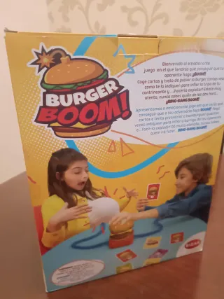 Burger Boom Juego de Mesa Bizak