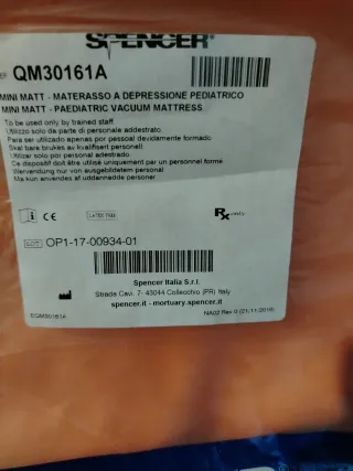 Materasso a depressione pediatrico Spencer Mini Ma