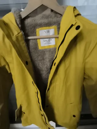 Giubbotto Zara Bambini Giallo Taglia 140