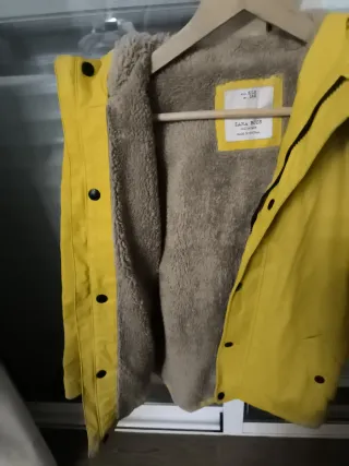 Giubbotto Zara Bambini Giallo Taglia 140