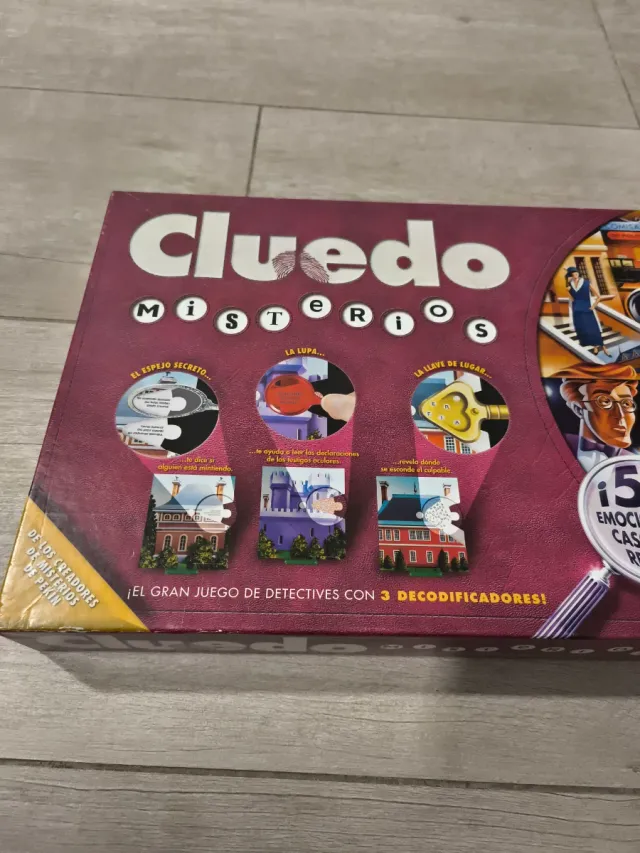 Cluedo Misterios Juego de Mesa