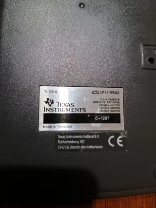 Calcolatrice Texas Instruments TI-5018.