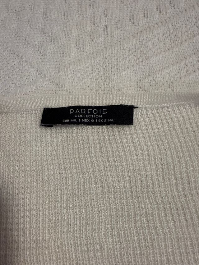 Rebeca Parfois Blanca Talla M/L